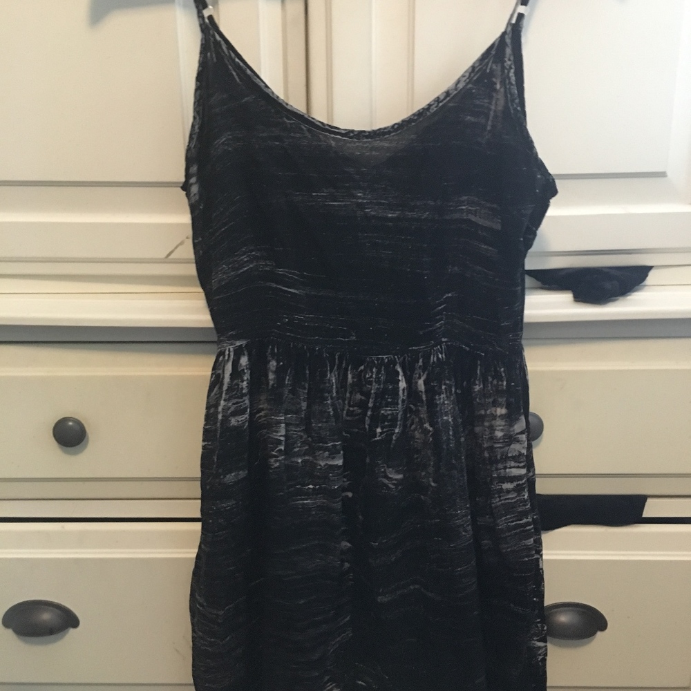 Black grunge sundress- size s - Picture 4 of 4